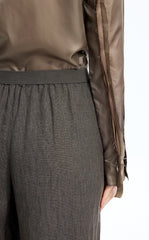Pants / JNBY Dew-Retted Linen Wide-Leg Pants