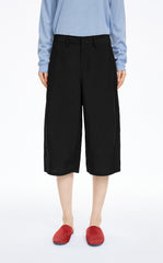 Pants / JNBY Linen-Blend Cropped Banana Pants