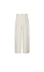 Pants / JNBY Linen Blend Wide-Leg Cuffed Pants