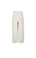 Pants / JNBY Linen Blend Wide-Leg Cuffed Pants