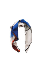Scarf / JNBY 100% Silk Abstract Print Scarf