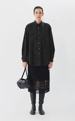 Shirt / JNBY 3D Floral Cotton Oversized Shirt