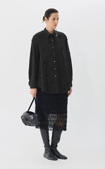 Shirt / JNBY 3D Floral Cotton Oversized Shirt