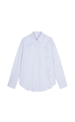 Shirt / JNBY 3D Floral Oversized Poplin Shirt