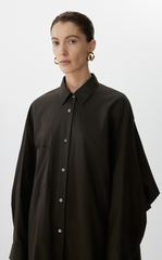 Shirt / JNBY A-line Oversized Cotton Shirt