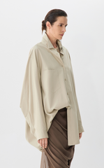 Shirt / JNBY A-line Oversized Cotton Shirt