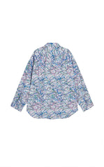 Shirt / JNBY Abstract Acrylic Lines Oversize Cotton Shirt