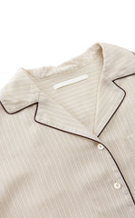 Shirt / JNBY Cupro Relaxed Stripe Shirt