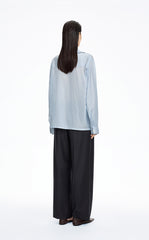 Shirt / JNBY Cupro Relaxed Stripe Shirt