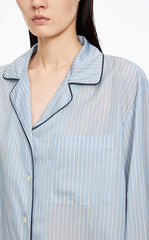 Shirt / JNBY Cupro Relaxed Stripe Shirt