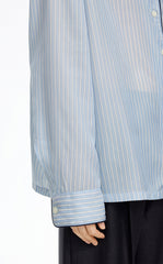 Shirt / JNBY Cupro Relaxed Stripe Shirt