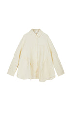 Shirt / JNBY Drawstring Oversized Hemp Shirt