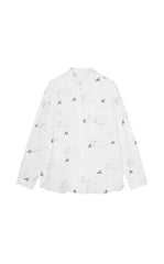 Shirt / JNBY Eco Embroidered Linen Shirt
