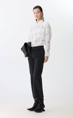 Shirt / JNBY Eco Embroidered Linen Shirt