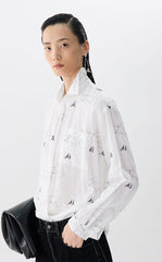 Shirt / JNBY Eco Embroidered Linen Shirt