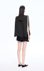 Shirt / JNBY Floral Cutwork Sleeveless Cotton Shirt