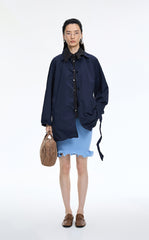 Shirt / JNBY Floral Cutwork Sleeveless Cotton Shirt