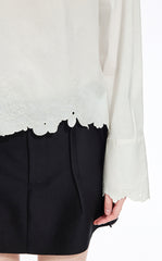 Shirt / JNBY Floral Forest T-Shape Shirt