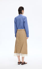 Shirt / JNBY Jacquard Cotton Oversized Shirt