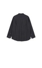 Shirt / JNBY Jacquard Fringe Oversized Shirt