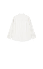 Shirt / JNBY Jacquard Fringe Oversized Shirt
