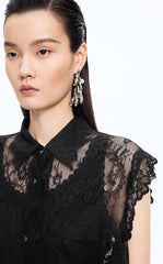 Shirt / JNBY Lace Sleeveless Shirt