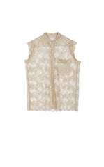 Shirt / JNBY Lace Sleeveless Shirt
