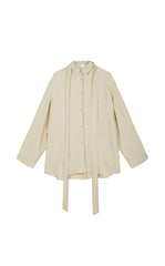 Shirt / JNBY Luxe Brushed Long-Sleeve Shirt