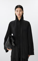 Shirt / JNBY Luxe Brushed Long-Sleeve Shirt