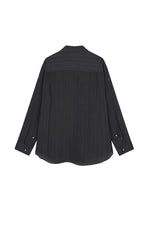 Shirt / JNBY Metallic Embellished Cupro Oversized Shirt