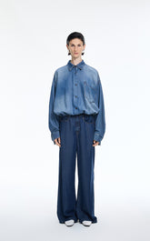 Shirt / JNBY Oversized Batwing Sleeves Lyocell Shirt
