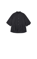 Shirt / JNBY Oversized Cutout Short Sleeve Cotton Shirt