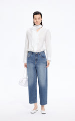 Shirt / JNBY Oversized Linen Long Sleeve Shirt