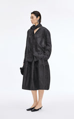 Shirt / JNBY Oversized Linen Long Sleeve Shirt