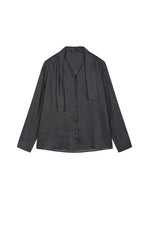 Shirt / JNBY Oversized Linen Long Sleeve Shirt