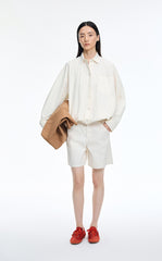 Shirt / JNBY Oversized Shirt with Adjustable Drawstring
