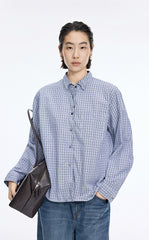 Shirt / JNBY Relaxed Modern Check Shirt
