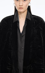 Shirt / JNBY Ripple Crystal Silk-Blend Shirt