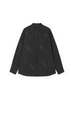Shirt / JNBY Ripple Crystal Silk-Blend Shirt
