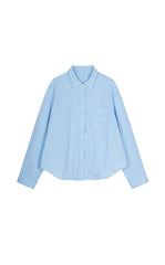 Shirt / JNBY Striped Cotton Long Sleeve Shirt