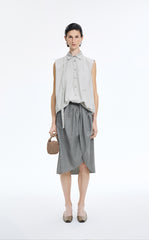 Shirt / JNBY Textured Modal Sleeveless Shirt