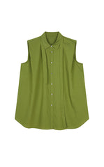 Shirt / JNBY Textured Modal Sleeveless Shirt