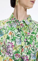 Shirt / JNBY Watercolor Garden Cotton Shirt