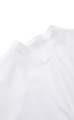 Shirt / JNBY Cotton Poplin Draped Sleeveless Oversize Top