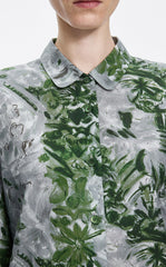 Shirt / JNBY Cotton Silk Oversized Printed Shirt