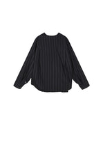 Shirt / JNBY Modal Blend Pleated Hem Oversized Shirt