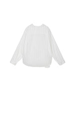 Shirt / JNBY Modal Blend Pleated Hem Oversized Shirt
