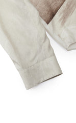 Shirt / JNBY Silk Pearl Print Relaxed Long Sleeve Shirt