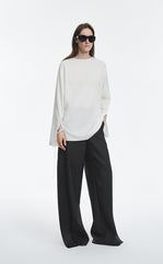Shirt / JNBY Silk Twill Tie Detail Relaxed Shirt