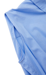 Shirt / JNBY Structured Sleeveless Cotton Pleated Shirt